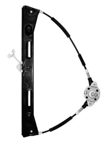 Lasinnostin, Eteen, oikea, FIAT PANDA, PANDA Skåp/halvkombi, 0000046803649, 46803649
