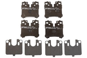 Jarrupalasarja, levyjarru, Taka-akseli, LEXUS LS, 04466-0W010, 04466-0W020