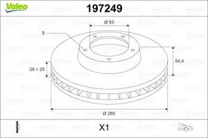 Jarrulevy, Etuakseli, FORD TRANSIT Buss, TRANSIT Flak/chassi, TRANSIT Skåp, TRANSIT TOURNEO Buss, 1371394, 1503290, 1547061