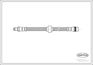 Jarruletku, Etuakseli, RENAULT ESPACE III, 6025305984