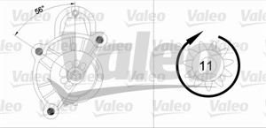 Käynnistin, CITROËN,FIAT,LANCIA,PEUGEOT,SUZUKI,TALBOT, 151412580, 555836, 580235, 5802-35, 580250, 5802-50, 580292, 5802-92, 5802A6, 580