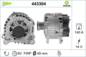 Laturi, SEAT,SKODA,VW, 04C903023C, 04C903023CX, 4C903023C, 4C903023CX