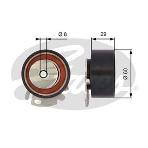 Kiristysrulla, hammashihnat, FIAT,LANCIA, 46416489, 46792898, 71734799