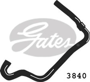 Jäähdyttimen letku, Alla, PEUGEOT 106 I, 106 Van Skåp/halvkombi I, 1343.G0, 1343.GO, 1343G0, 1343GO
