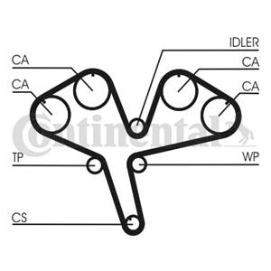 Hammashihna, MITSUBISHI GALANT VII, GALANT Sedan VII, MD179620, XD179620