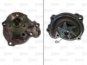 Vesipumppu, NISSAN MICRA III, MICRA C+C III, NOTE, 21010AX00A, 21010-AX00A, 21010BX000, 21010-BX000