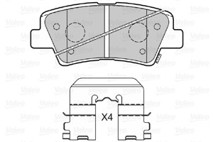 Jarrupalasarja, levyjarru, Etuakseli, Taka-akseli, HYUNDAI,KIA,SSANGYONG, 48413350B0, 583020UA30, 58302-0UA30, 583021RA30, 58302-1RA30,