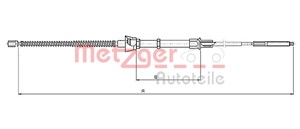 Vaijeri, käsijarru, Takana, Oikea, Vasen, SEAT AROSA, VW LUPO I, 6X0 609 721F, 6X0 609 721H