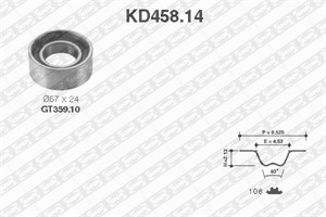 Hammashihnasarja, FIAT PALIO, PALIO Weekend, PUNTO, PUNTO Cabriolet, SIENA, STRADA Pick-up, LANCIA Y, 46457061, 46515401, 71740977, 7174