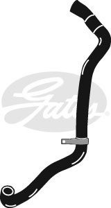 Jäähdyttimen letku, Alla, PEUGEOT 106 I, 106 II, 106 Van Skåp/halvkombi II, 1351.V4, 1351V4