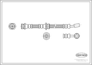 Jarruletku, Etuakseli, OPEL AGILA, SUZUKI IGNIS I, IGNIS II, WAGON R+ Halvkombi, VAUXHALL AGILA Mk I, 4700362, 5155083E00, 9204000