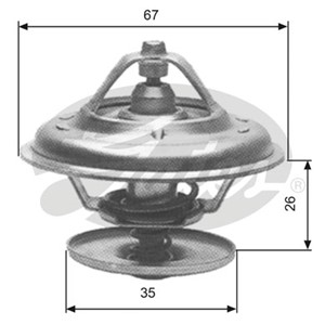 Termostaatti, jäähdytysneste, AUDI,BMW,JEEP,MERCEDES-BENZ,OPEL,PORSCHE,VAUXHALL, 0022037575, 0022038075, 0052032975, 035121113, 11531466