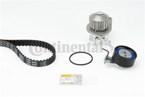 Vesipumppu + jakohihnasarja, CITROËN,FIAT,PEUGEOT, 1609120580, 1609525180, 1610793280, 71776090