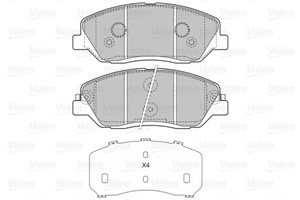 Jarrupalasarja, levyjarru, Etuakseli, SSANGYONG,KIA,HYUNDAI, 48130341A0, 48130-341A0, 581012BA00, 58101-2BA00, 581012BA10, 58101-2BA10,