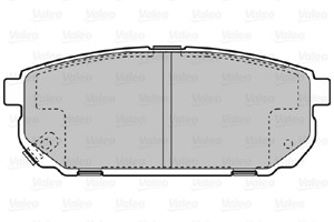 Jarrupalasarja, levyjarru, Taka-akseli, KIA SORENTO I, 583023ED00, 58302-3ED00, 583023ED01, 58302-3ED01, 583023EE00, 58302-3EE00