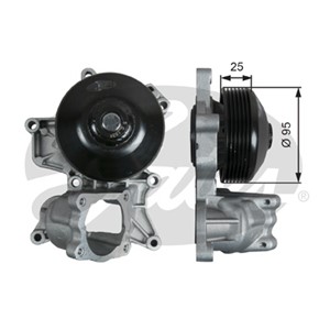 Vesipumppu, BMW, 11 51 7 807 311