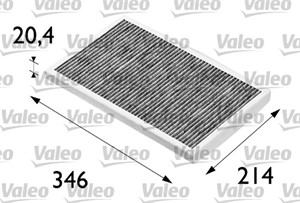 Suodatin, sisäilma, AUDI 100 C4 Avant, 100 C4 Sedan, A6 C4, A6 C4 Avant, A6 C5 Avant, 4A0819439A