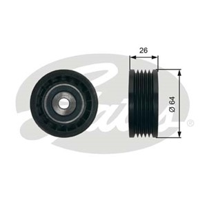 Kiristysrulla, moniurahihna, OPEL,RENAULT, 4500041, 7700300378, 9160341