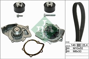 Vesipumppu + jakohihnasarja, CITROËN C5 I, C5 Break I, C8, C8 Van, FIAT ULYSSE, LANCIA PHEDRA, PEUGEOT 406, 406 Break, 406 Coupé, 607, 0