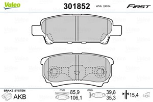Jarrupalasarja, levyjarru, Etuakseli, Taka-akseli, JEEP,DODGE,MITSUBISHI,CHRYSLER, 4605A479, 4605A493, 4605A558, 5191 271AC, 5191271AA,