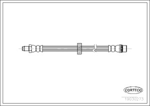 Jarruletku, Edessä, Etuakseli, Takana, FIAT,LANCIA,RENAULT, 8200131598