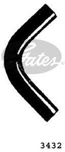 Jäähdyttimen letku, Alla, BMW 5 [E12, E28], PEUGEOT 309 I, 309 II, 309 Skåp/halvkombi, 11531266466, 1351.21, 135121