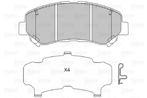 Jarrupalasarja, levyjarru, Etuakseli, NISSAN JUKE, QASHQAI / QASHQAI +2 I, ROGUE, TEANA II, X-TRAIL II, SUZUKI KIZASHI, 5581057L00, 5581