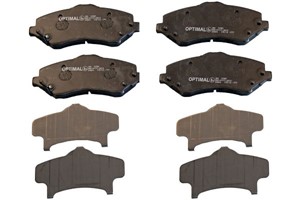 Jarrupalasarja, levyjarru, Etuakseli, CHRYSLER,DODGE,JEEP,LANCIA,VW, 68003701AA, 68029263AA, 68029264AA, 68044866AB, 68053152AA