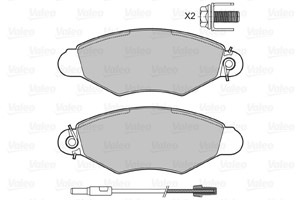 Jarrupalasarja, levyjarru, Etuakseli, NISSAN KUBISTAR Skåp, RENAULT KANGOO, KANGOO Express, 4106000QAF, 41060-00QAF, 4106000QAG, 41060-0