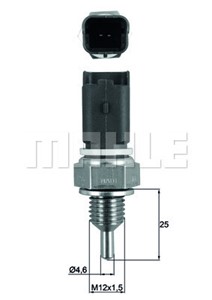Jäähdytysnestelämpötilan sensori, CITROËN,FIAT,LANCIA,PEUGEOT, 0009628454680, 1338 88, 1338 A7, 89422-02020, 96 368 023, 96 368 024, 96