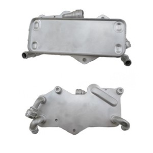 Öljynjäähdytin, moottoriöljy, AUDI A6 Allroad C7, A6 C7, A6 C7 Avant, A7 Sportback, 4G0317021AG, 4G0317021M
