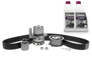 Vesipumppu + jakohihnasarja, AUDI,FORD,SEAT,VW, 038 109 119 P, 038 109 119P, 038 109 243 M, 038 109 243M, 038 109 244 J, 038 109 244J, 0