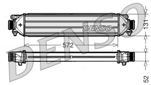 Välijäähdytin, FIAT DOBLO Buss, DOBLO Cargo, 51833975