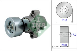 Kiristinvarsi, moniurahihna, MAZDA 6 Hatchback, 6 Sedan, 6 Station Wagon, RF5G15980A, RF5G-15-980A
