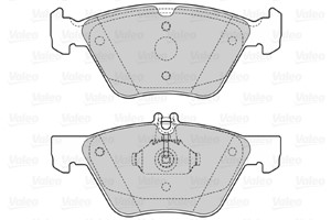 Jarrupalasarja, levyjarru, Etuakseli, CHRYSLER,MERCEDES-BENZ, 0024204520, 0024205020, 0044200320, 24204520, 24205020, 44200320, A0044200