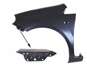 Lokasuoja, Eteen, oikea, FIAT GRANDE PUNTO, PUNTO, PUNTO EVO, PUNTO EVO Skåp/halvkombi, PUNTO Skåp/halvkombi, 0006000630349, 51777437, 5