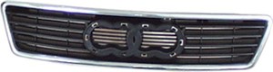 Jäähdyttimen säleikkö, AUDI A6 C5, A6 C5 Avant, 4B0 853 651A 3FZ
