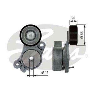 Kiristysrulla, moniurahihna, AUDI,SEAT,SKODA,VW, 03C 145 299 M, 03C145299D, 03C145299M