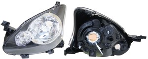Ajovalo, Oikea, TOYOTA AYGO, AYGO Skåp/halvkombi, 81130 0H010, 81130-0H011