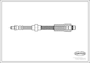Jarruletku, Edessä, Etuakseli, PEUGEOT 306, 306 Cabriolet, 306 Halvkombi, 480662