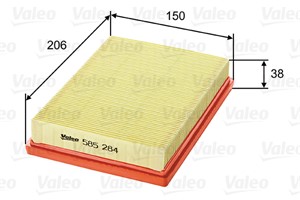 Ilmansuodatin, KIA AVELLA, AVELLA Halvkombi, PRIDE, PRIDE Kombi, MAZDA DEMIO, ADM52234, B59313Z40, B593-13-Z40, B59313Z409A, B593-13-Z40