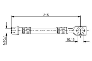 Jarruletku, Taka-akseli, Ulompi, OPEL,VAUXHALL, 5562079, 90 498 331, 90498331