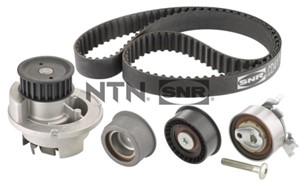 Vesipumppu + jakohihnasarja, OPEL,SAAB,VAUXHALL, 1334135, 90543935
