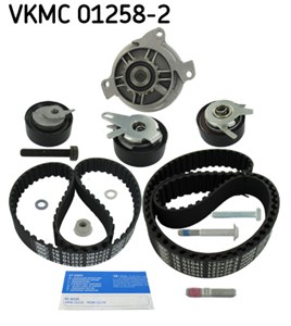 Vesipumppu + jakohihnasarja, VOLVO 850, 850 Kombi, S70, S80 I, V70 I, V70 II, 046 109 119 E, 046 109 119, 074 109 119 A, 074 109 119 B,