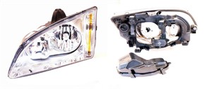 Ajovalo, Vasen, FORD FOCUS II, FOCUS Cabriolet II, FOCUS Sedan II, FOCUS Skåp / kombi II, FOCUS Turnier II, 1 480 990, 1385257