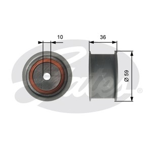 Ohjainrulla, hammashihna, AUDI,SKODA,VW, 078 109 244 H, 078109244H, 078109244J