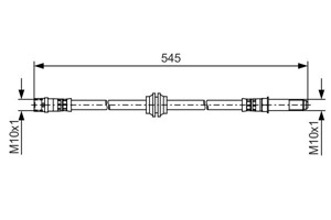 Jarruletku, Taka-akseli, MERCEDES-BENZ SPRINTER 3, 5-t Buss [B906], SPRINTER 3, 5-t Flak/chassi [B906], SPRINTER 3, 5-t Skåp [B906], 906