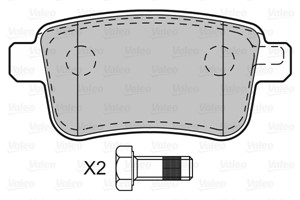 Jarrupalasarja, levyjarru, Taka-akseli, MERCEDES-BENZ,RENAULT, 4154210410, 440604876R, 440606267R, 7701209869, A4154210410