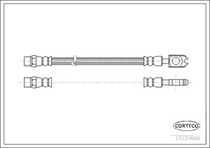 Jarruletku, Taka-akseli, AUDI A8 D2, 4D0611775G