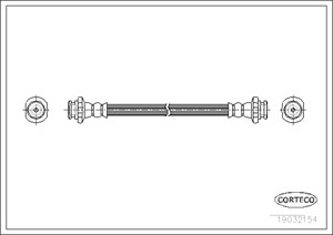 Jarruletku, Etuakseli, NISSAN PRIMERA, PRIMERA Hatchback, PRIMERA Traveller, 4621490J00